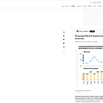 El mercado M&A de Amrica Latina registr una cada de 32% en enero de este ao